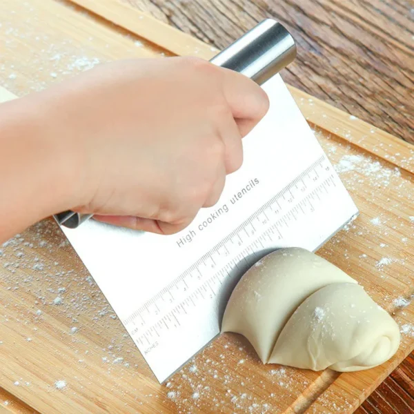 Stainless Steel Dough Scraper/Cutter - Image 3