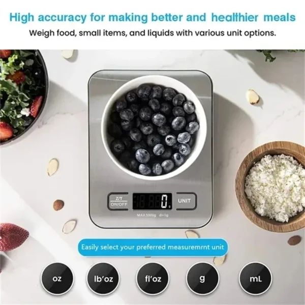 Stainless Steel Food Scale - Image 5