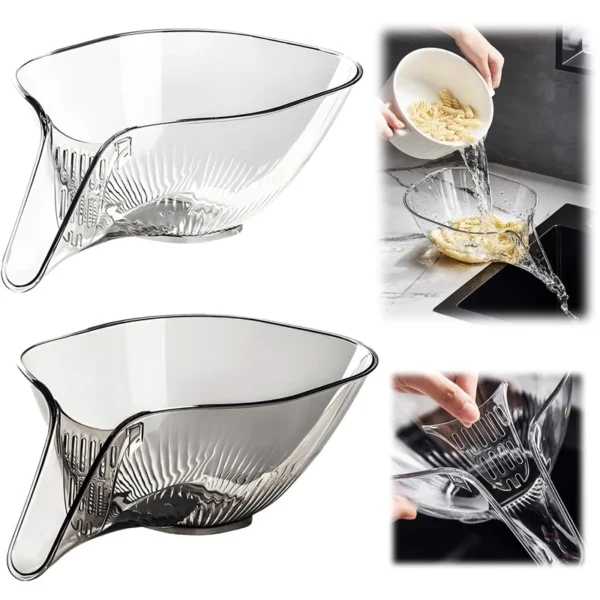 Kitchen Multi-functional Drain Basket Fruit Vegetable Sink Strainer Home Organizer Washing Cleaning Vegetable Basin Filter Tool