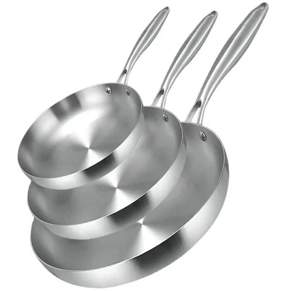 Stainless Steel Frying Pan (Non-Stick)