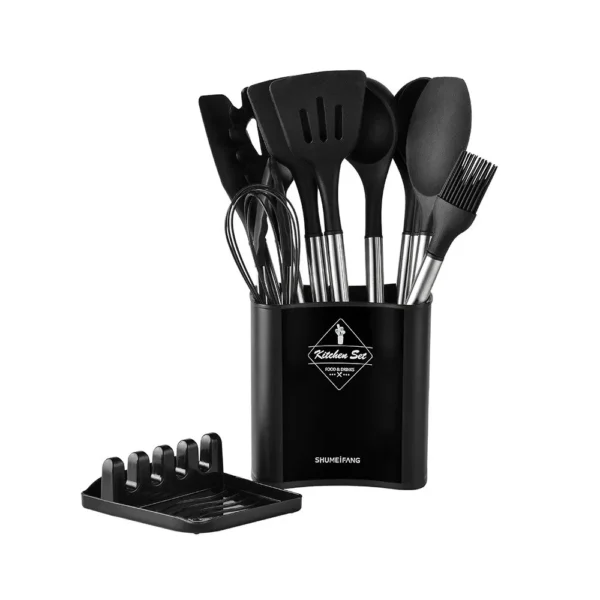 13 PCS Silicone Kitchen Utensil Set - Image 4