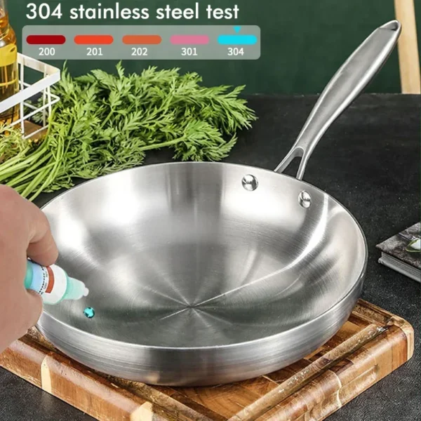 Stainless Steel Frying Pan (Non-Stick) - Image 3