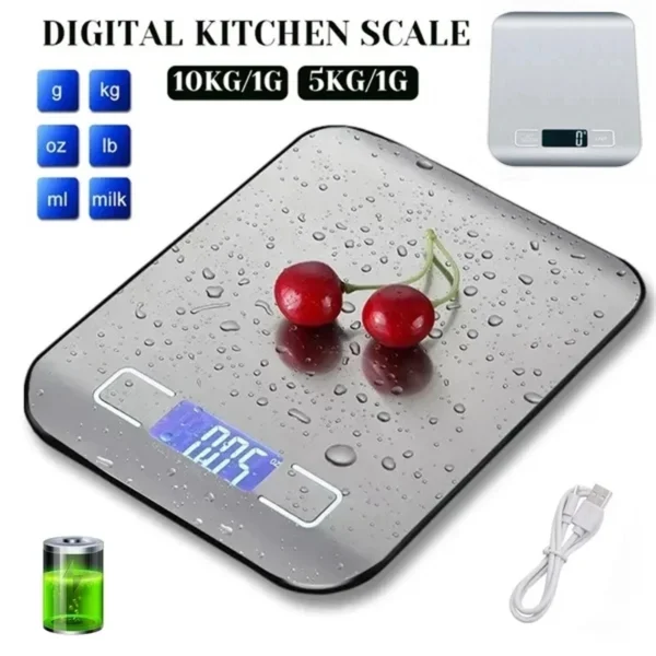 Stainless Steel Food Scale - Image 4