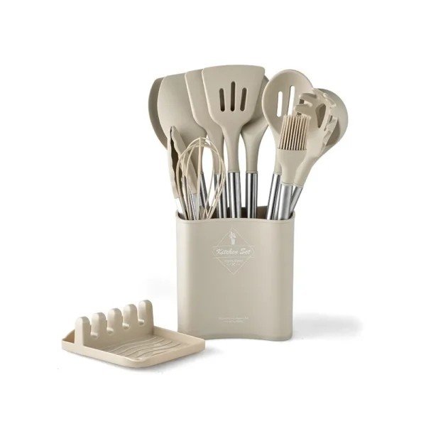 13 PCS Silicone Kitchen Utensil Set - Image 8